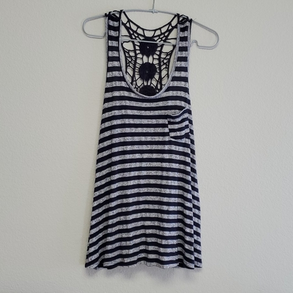 (5/$25) Navy blue and grey tank top - size m - Picture 1 of 6